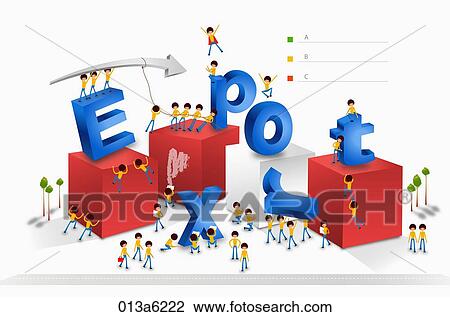 Stock Image - various types of diagram. Fotosearch