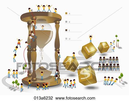 Stock Image - various types of diagram. Fotosearch