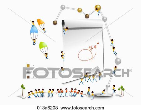 Stock Photo - various types of diagram. Fotosearch