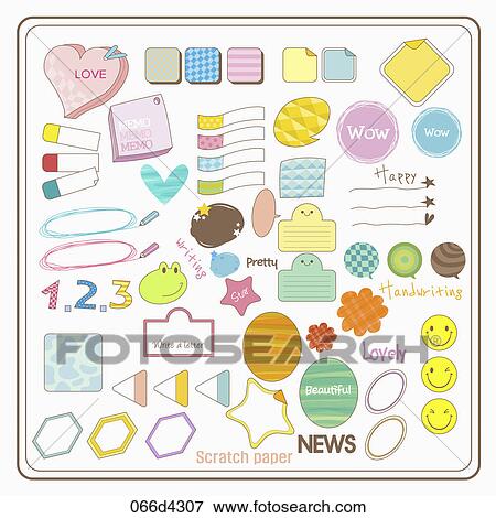various types of sticker illustration View Large Photo Image Stock Photo - various types of sticker illustration. Fotosearch