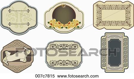 vintage style frame collection View Large Photo Image Stock Photography - vintage style frame collection. Fotosearch