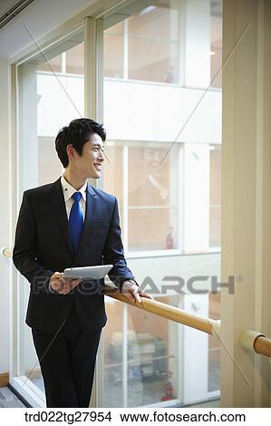 Picture - confident working business people. Fotosearch