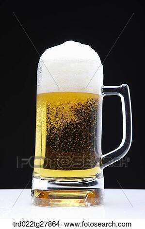 draft beer with foams View Large Photo Image Picture - draft beer with foams. Fotosearch