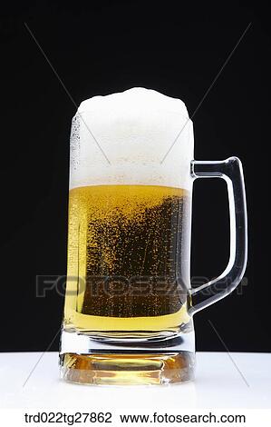 draft beer with foams View Large Photo Image Stock Image - draft beer with foams. Fotosearch