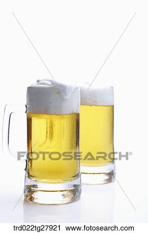 Stock Image - draft beers. Fotosearch