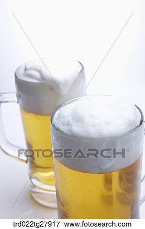 Stock Photo - draft beers. Fotosearch