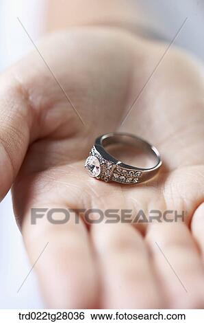 Stock Photograph - jewel luxury diamond ring. Fotosearch