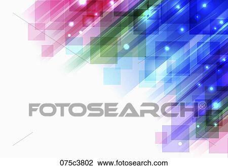 Drawing - artworks of colorful background. Fotosearch