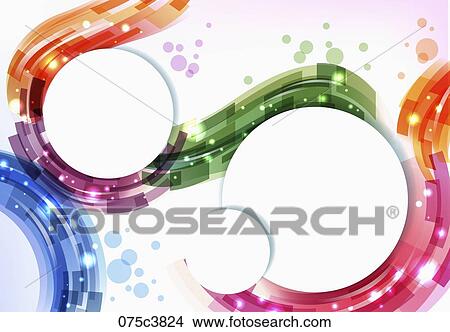 Stock Illustration - artworks of colorful background. Fotosearch