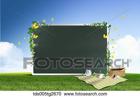 background frame in spring color View Large Illustration Clipart - background frame in spring color. Fotosearch