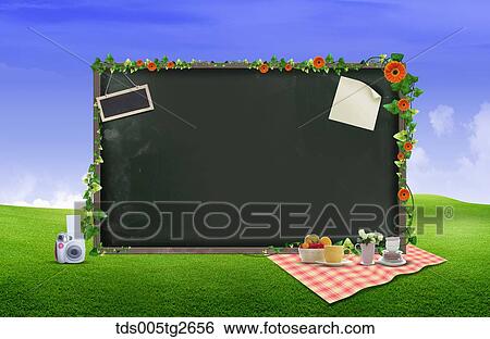 background frame in spring color View Large Illustration Stock Illustration - background frame in spring color. Fotosearch