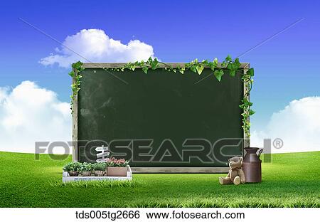 Stock Illustration - background frame in spring color. Fotosearch