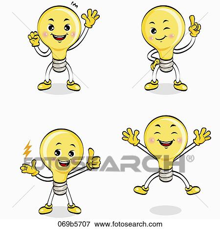 Stock Illustration - characterization of bulb. Fotosearch