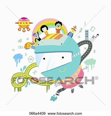 creative characters illustration View Large Illustration Stock Illustration - creative characters illustration. Fotosearch