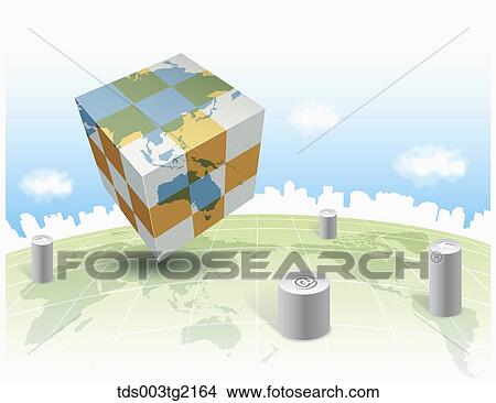 global business View Large Illustration Stock Illustration - global business. Fotosearch