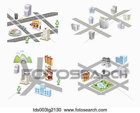 illustration of maps View Large Illustration Clipart - illustration of maps. Fotosearch