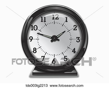 illustration of vintage item clock View Large Illustration Drawing - illustration of vintage item clock. Fotosearch