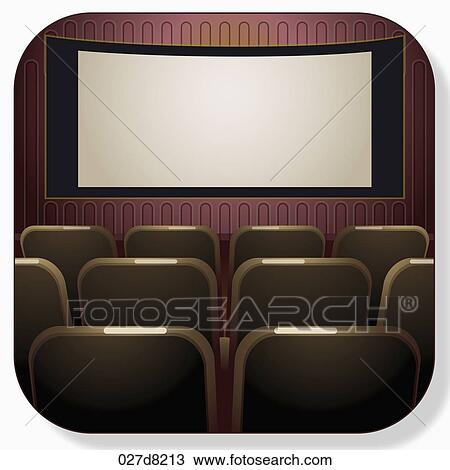 motion picture application icons View Large Illustration Drawing - motion picture application icons. Fotosearch
