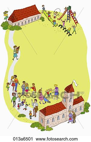 various generations and lifestyles View Large Illustration Clip Art - various generations and lifestyles. Fotosearch