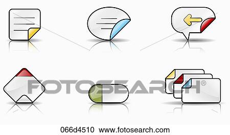 various types of application icons View Large Illustration Clipart - various types of application icons. Fotosearch