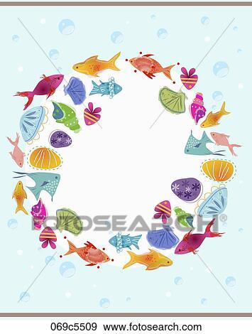 Stock Illustration - various types of card frames. Fotosearch