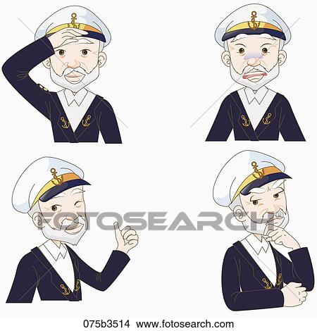 various types of expressions of navigator View Large Illustration Stock Illustration - various types of expressions of navigator. Fotosearch