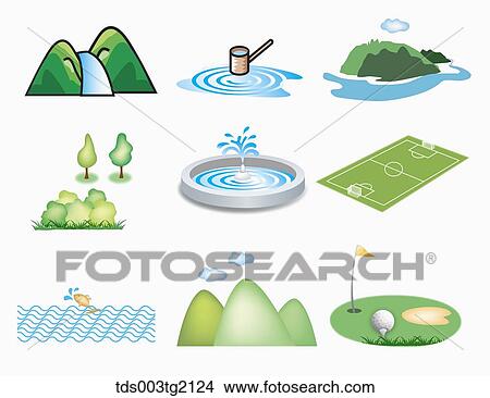 various types of recreational View Large Illustration Stock Illustration - various types of recreational. Fotosearch