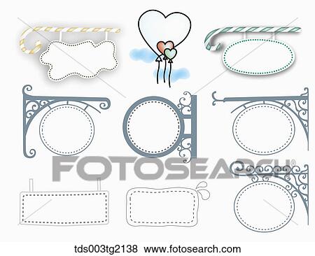 various types of speech bubbles View Large Illustration Stock Illustration - various types of speech bubbles. Fotosearch