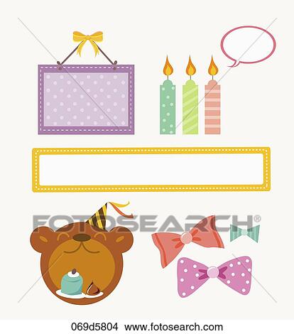 various types of sticker icons View Large Illustration Stock Illustration - various types of sticker icons. Fotosearch