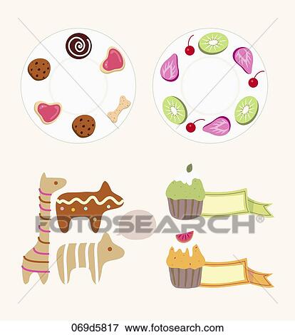 Stock Illustration - various types of sticker icons. Fotosearch