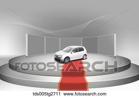 Clip Art - vehicle on view. Fotosearch
