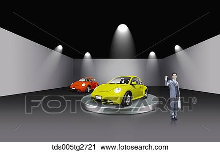 Clip Art - vehicle on view. Fotosearch