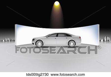 vehicle on view View Large Illustration Clipart - vehicle on view. Fotosearch