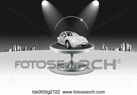 vehicle on view View Large Illustration Drawing - vehicle on view. Fotosearch