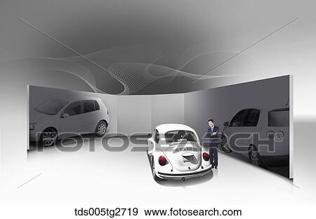 Stock Illustration - vehicle on view. Fotosearch