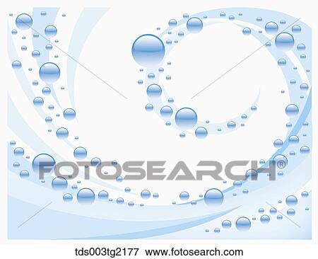 waterdrops and waves View Large Illustration Stock Illustration - waterdrops and waves. Fotosearch