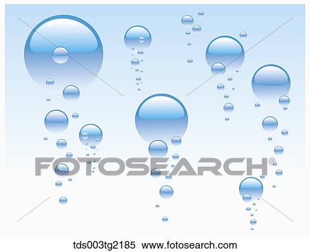 Stock Illustration - waterdrops and waves. Fotosearch