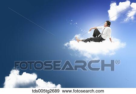 Stock Illustration - woman taking rest. Fotosearch