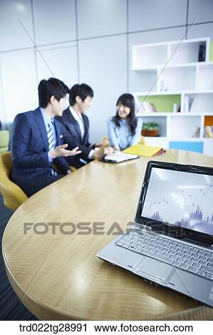 business people working together in office View Large Photo Image Stock Image - business people working together in office. Fotosearch