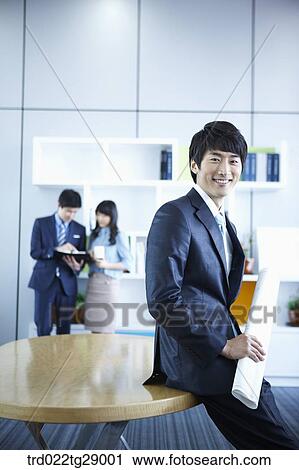 business people working together in office View Large Photo Image Stock Image - business people working together in office. Fotosearch