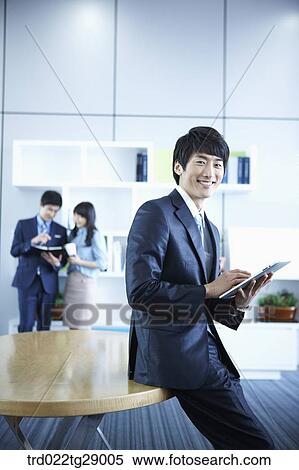 business people working together in office View Large Photo Image Stock Photography - business people working together in office. Fotosearch