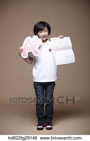 girl get a plus grade View Large Photo Image Stock Photograph - girl get a plus grade. Fotosearch