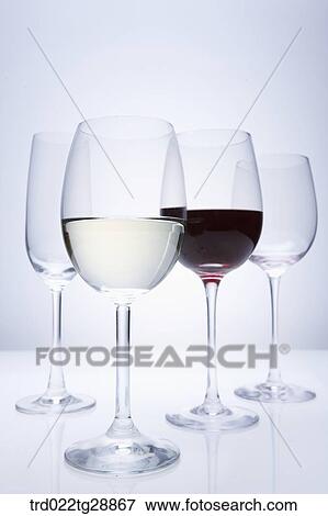 Stock Photo - glasses of wine. Fotosearch