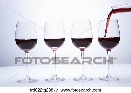 Stock Photo - glasses of wine. Fotosearch
