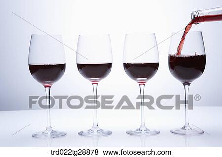 Stock Photo - glasses of wine. Fotosearch