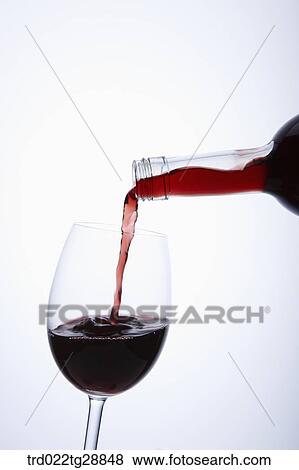 Stock Photo - pouring wine. Fotosearch