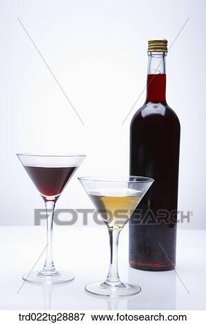 wine and cocktail View Large Photo Image Stock Photo - wine and cocktail. Fotosearch