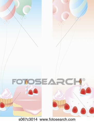 Stock Illustration - abstractive pattern in cakes. Fotosearch