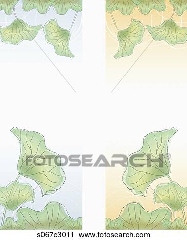 abstractive pattern in leaf View Large Illustration Clip Art - abstractive pattern in leaf. Fotosearch