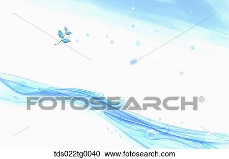 bubbles on the horizon View Large Illustration Clipart - bubbles on the horizon. Fotosearch